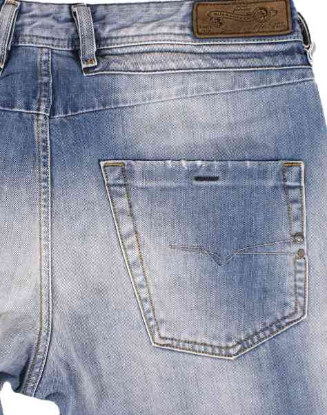 DIESEL BELTHER 0827F - Herren Jeans Hose Blau